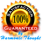 Backed by the Harmonic Thought 60 day, 100% full money back guarantee.